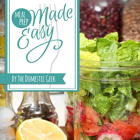 Meal Prep Made Easy eBook Menus 1-6